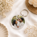 Circle shaped acrylic keychain blank, pack of 100