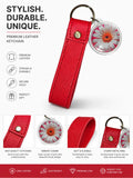 Circle Acrylic Keychain With Strap (Pack of 100)